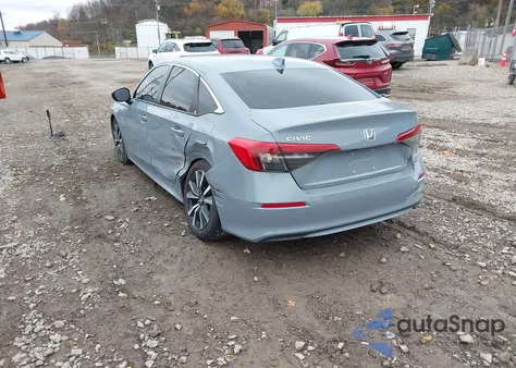 2024 Honda Civic Ex из США, поврежденный, VIN 2HGFE1F74RH311625